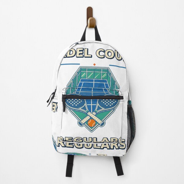 Item preview, Retro Padel Court Regulars Racket Club Badge designed and sold by Freshloop Studio | Whimsical Vintage Art.