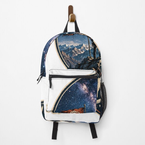 Item preview, Send It Rock Climbing Mountaineering Milky Way Galaxy Retro designed and sold by BartArtPhoto.