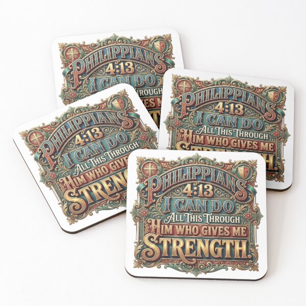 Item preview, PHILIPPIANS 4:13 designed and sold by likbatonboot.