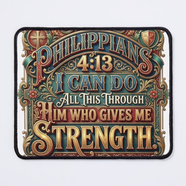 Item preview, PHILIPPIANS 4:13 designed and sold by likbatonboot.