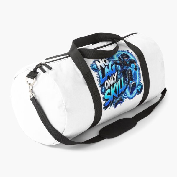 Item preview, NO LAG ONLY SKILL Gaming Sticker | Neon Esports Gamer Design designed and sold by Stylestickers55.