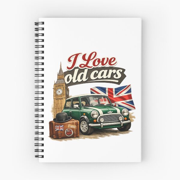 Item preview, I love old cars Mini 2 designed and sold by PabDam.