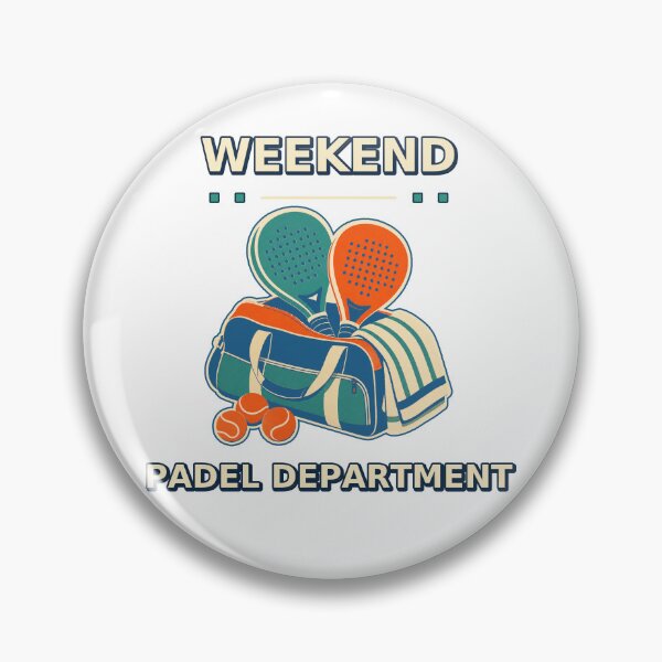 Item preview, Weekend Padel Department Vintage Sports Bag Graphic designed and sold by Freshloop Studio | Whimsical Vintage Art.