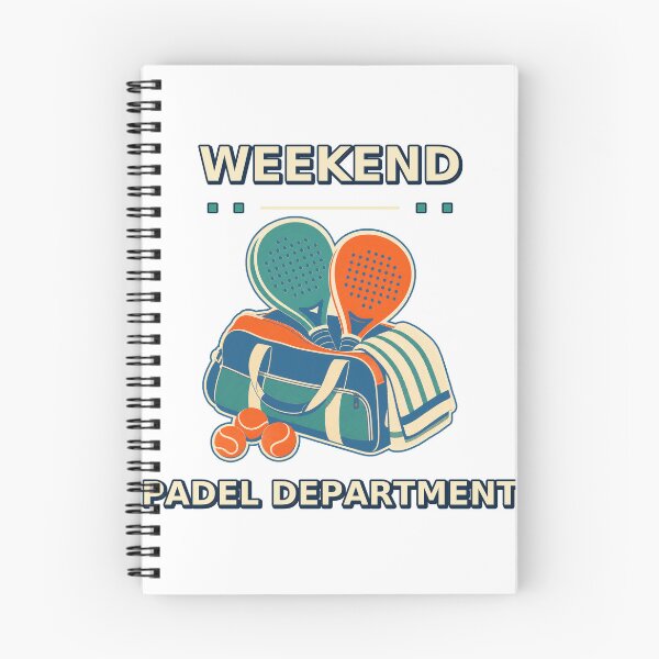 Item preview, Weekend Padel Department Vintage Sports Bag Graphic designed and sold by Freshloop Studio | Whimsical Vintage Art.