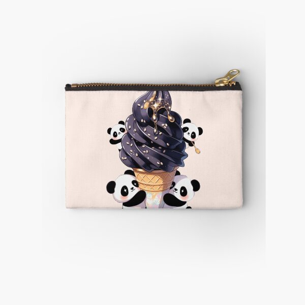 Item preview, Black sesame Ice Cream Panda designed and sold by Tanya Zevallos.