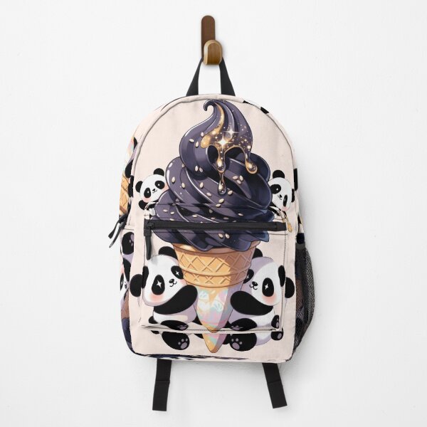 Item preview, Black sesame Ice Cream Panda designed and sold by Tanya Zevallos.