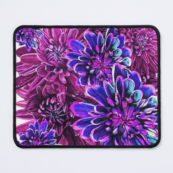 Item preview, Neon Pink Chrysanthemums 1 designed and sold by nastiaart.