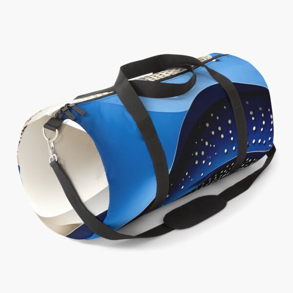 Item preview, Abstract Blue and White Composition designed and sold by Vicky Brago-Mitchell®.