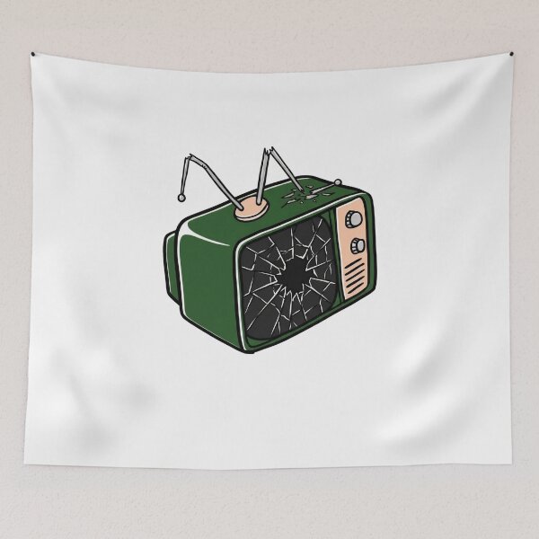 Item preview, Broken Retro TV designed and sold by annaarthk.