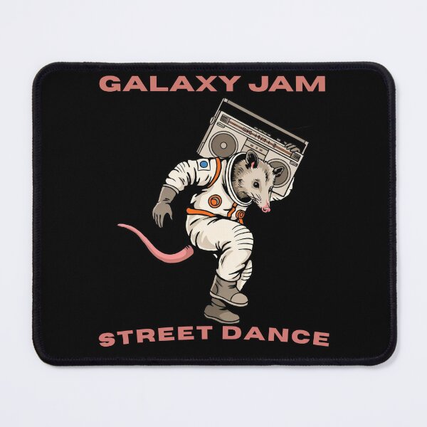 Item preview, Retro 80s Astronaut Opossum Boombox Galaxy Jam Street Dance designed and sold by LeSoniPapaPrint.