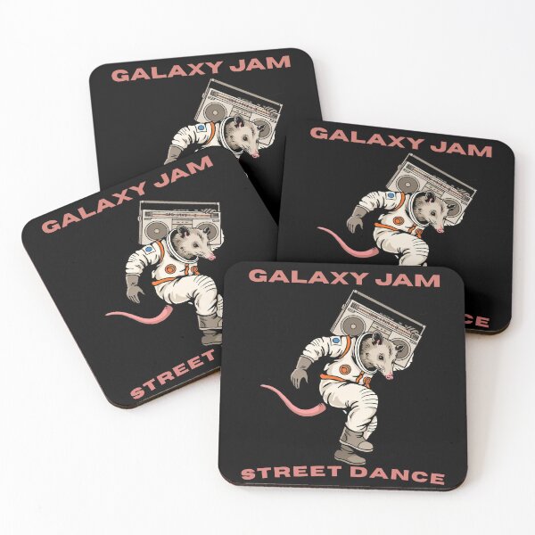 Item preview, Retro 80s Astronaut Opossum Boombox Galaxy Jam Street Dance designed and sold by LeSoniPapaPrint.