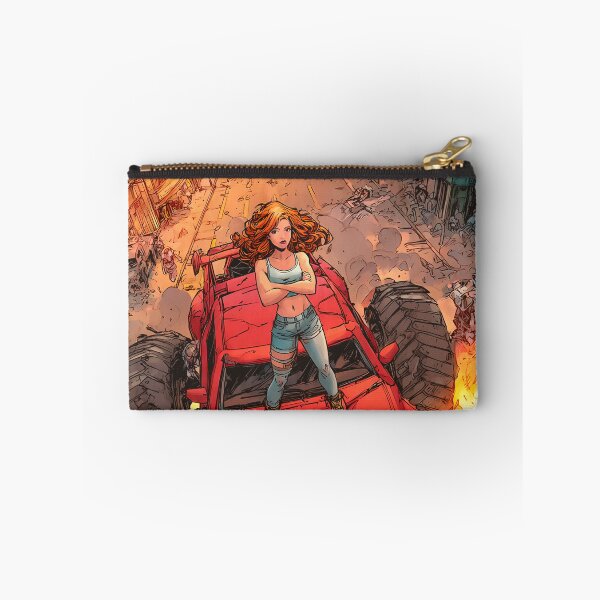 Item preview, Beautiful girl in a monster truck of destruction #2. designed and sold by UrbanTRIP.
