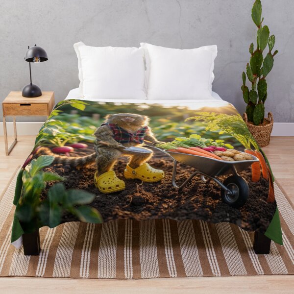 Item preview, Pygmy Marmoset Gardener Harvesting Carrots designed and sold by Tridentulus.