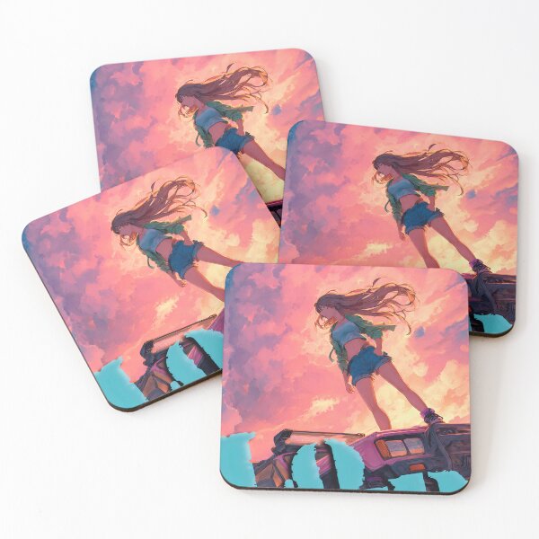 Item preview, Beautiful girl in a monster truck of destruction #4. designed and sold by UrbanTRIP.