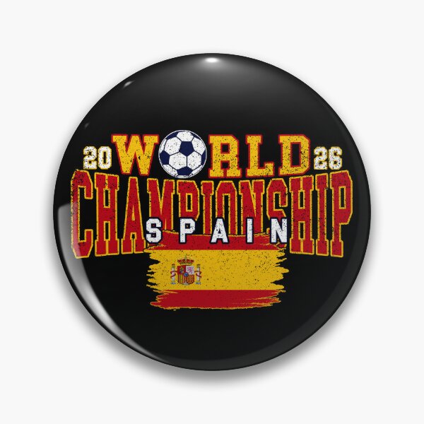 Item preview, Vintage World Soccer Champions 2026 Distressed Spain Flag Espana Football designed and sold by RockTheFeal.