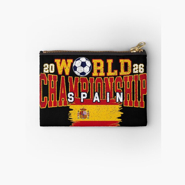 Item preview, Vintage World Soccer Champions 2026 Distressed Spain Flag Espana Football designed and sold by RockTheFeal.