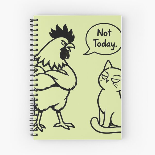 Item preview, Not Today | Rooster & Cat designed and sold by ekemarket.