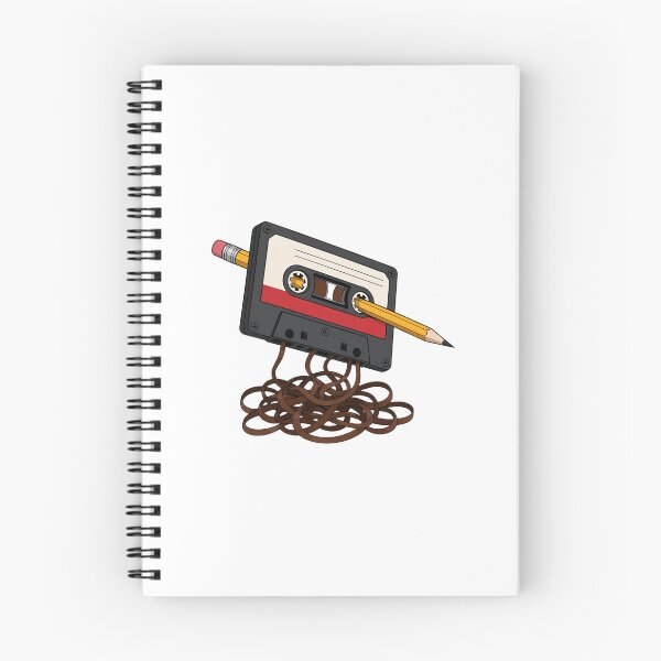 Item preview, Retro Cassette Tape Pencil Joke designed and sold by FoxFrame Studio.