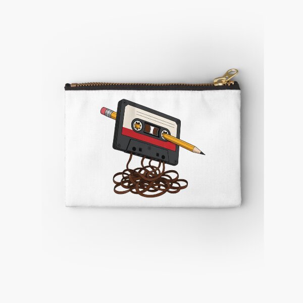 Item preview, Retro Cassette Tape Pencil Joke designed and sold by FoxFrame Studio.