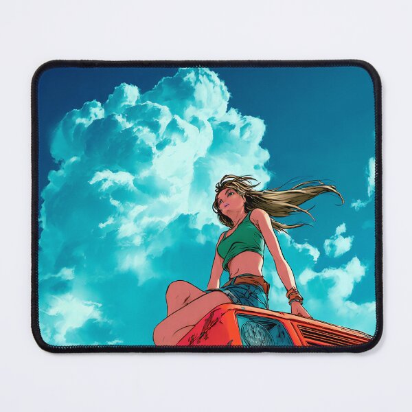 Item preview, Beautiful girl in a monster truck of destruction #5. designed and sold by UrbanTRIP.
