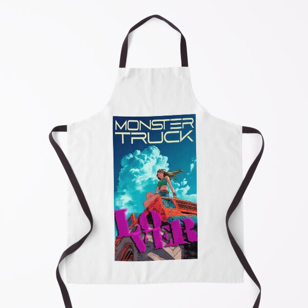 Item preview, Beautiful girl in a monster truck of destruction #5. designed and sold by UrbanTRIP.