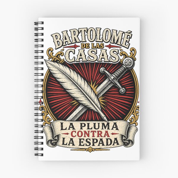Item preview, Bartolomé de las Casas – La Pluma Contra la Espada designed and sold by Past in Threads.