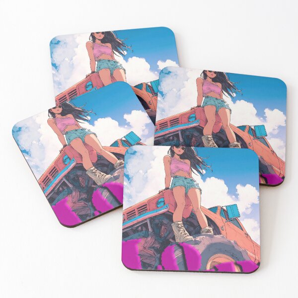 Item preview, Beautiful girl in a monster truck of destruction #6. designed and sold by UrbanTRIP.