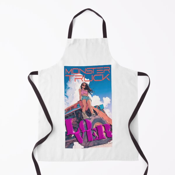 Item preview, Beautiful girl in a monster truck of destruction #6. designed and sold by UrbanTRIP.