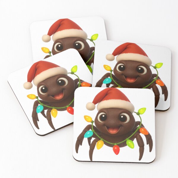 Item preview, Christmas False Widow Spider designed and sold by Sillytoe.