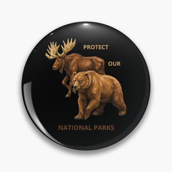 Item preview, Protect Our National Parks Animal Design designed and sold by MaddyDesignsCo.