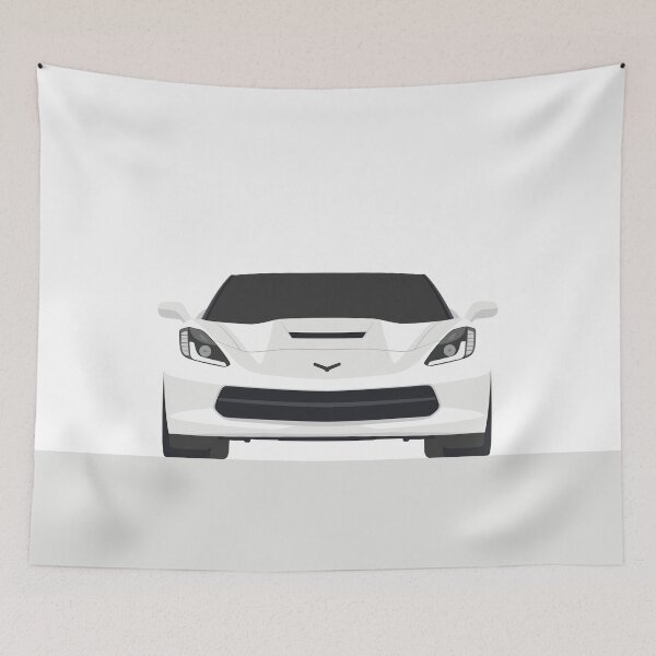 Item preview, Corvette C7 - Vector drawing designed and sold by yohannlp.
