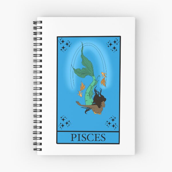 Artikelvorschau, Fische-Tarotkarte entworfen und verkauft von Designsbyleahhh.