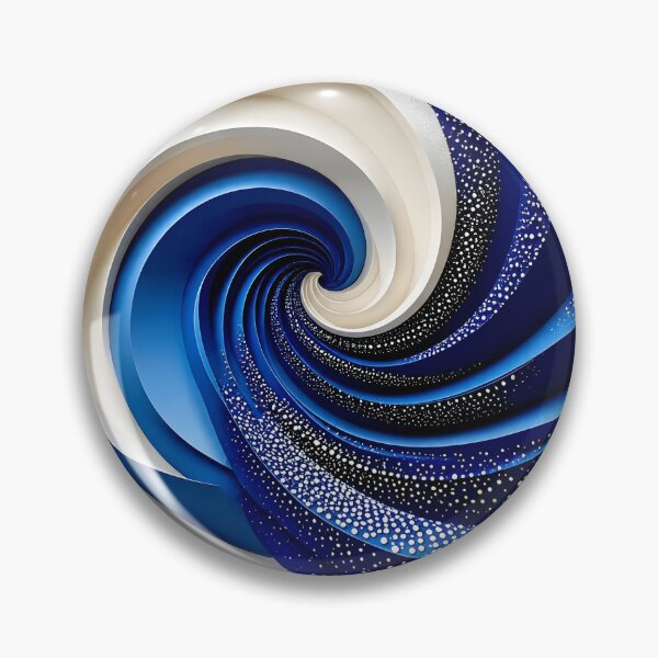 Item preview, Spiral Galaxy in Blue designed and sold by Vicky Brago-Mitchell®.
