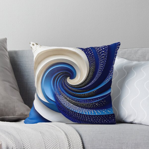 Item preview, Spiral Galaxy in Blue designed and sold by Vicky Brago-Mitchell®.