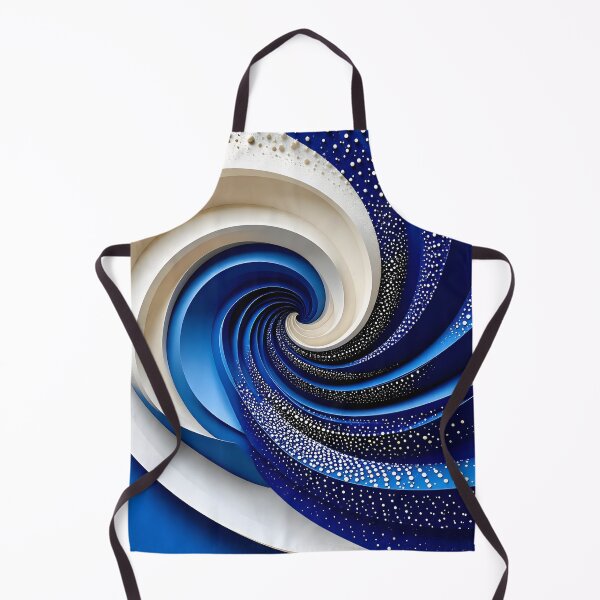 Item preview, Spiral Galaxy in Blue designed and sold by Vicky Brago-Mitchell®.