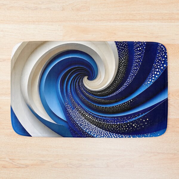 Item preview, Spiral Galaxy in Blue designed and sold by Vicky Brago-Mitchell®.