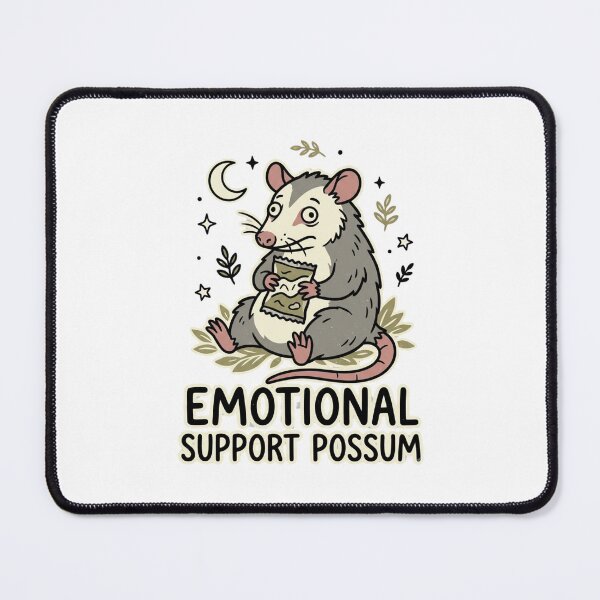 Item preview, Emotional Support Possum Funny Graphic designed and sold by GoofyShopp.