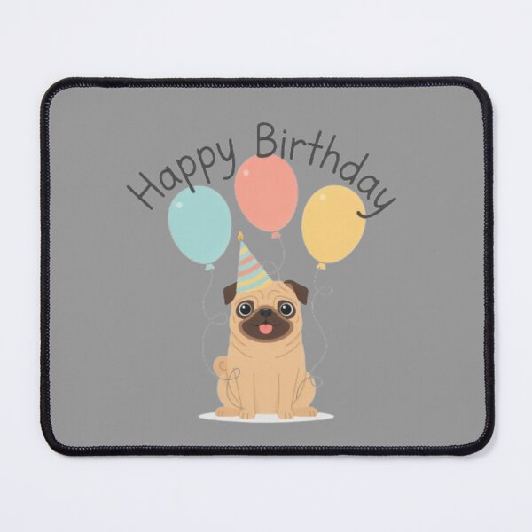 Item preview, Pug Birthday Dog Lover  designed and sold by Petsthetic.