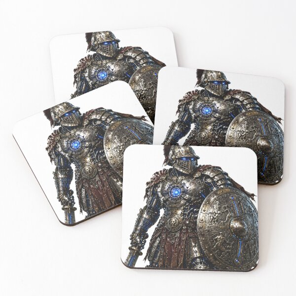Item preview, Steel Gladiator V1 – Futuristic Mechanical Gladiator | Cyber Roman Warrior Art designed and sold by SteelCoat Studio.