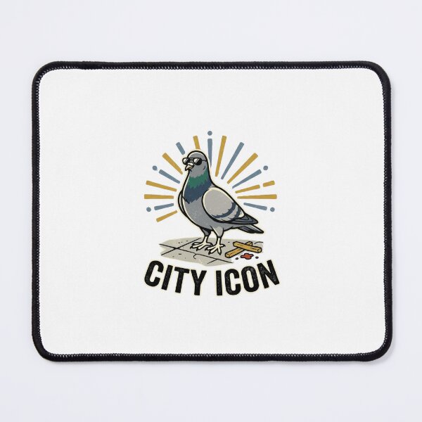 Item preview, City Icon Pigeon Funny Graphic designed and sold by GoofyShopp.