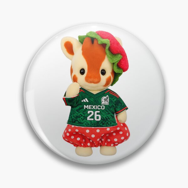 Item preview, Mexico fan calico critter giraffe designed and sold by anahehe.