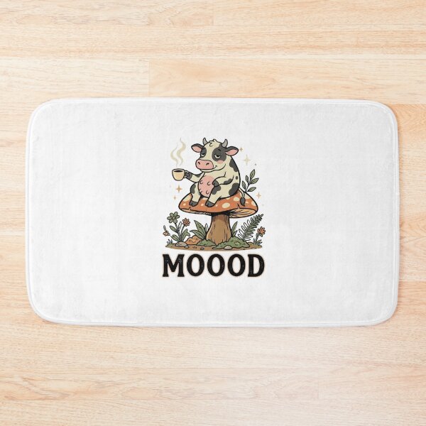 Item preview, MOOOD Cute Cow Graphic designed and sold by GoofyShopp.