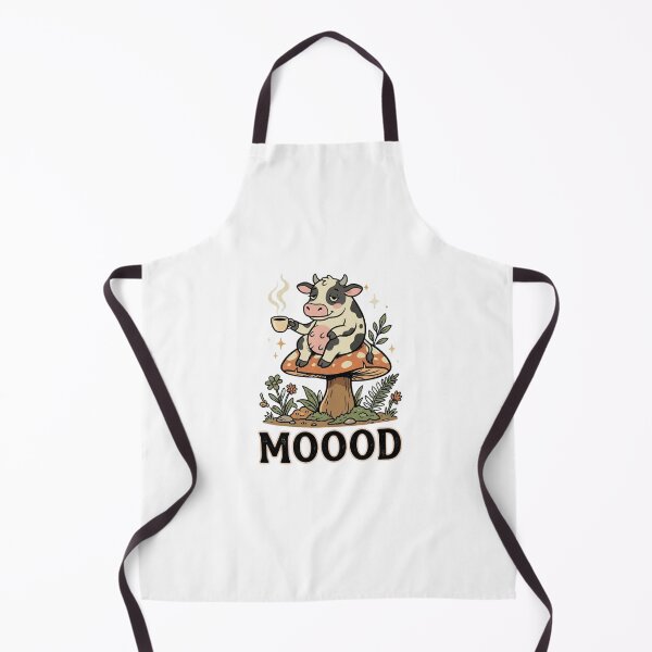 Item preview, MOOOD Cute Cow Graphic designed and sold by GoofyShopp.