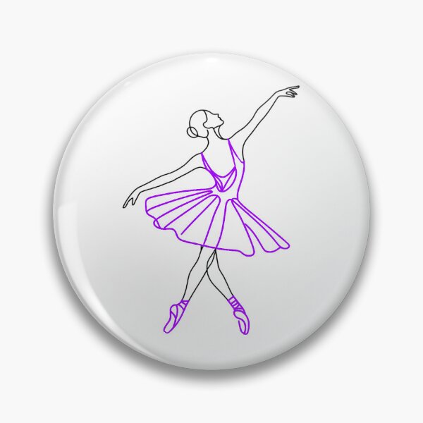 Item preview, Ballerina in purple designed and sold by Nitta Studio.