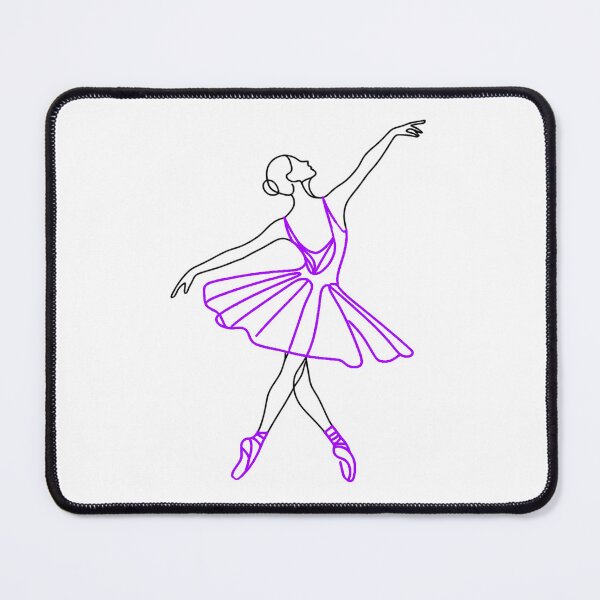 Item preview, Ballerina in purple designed and sold by Nitta Studio.