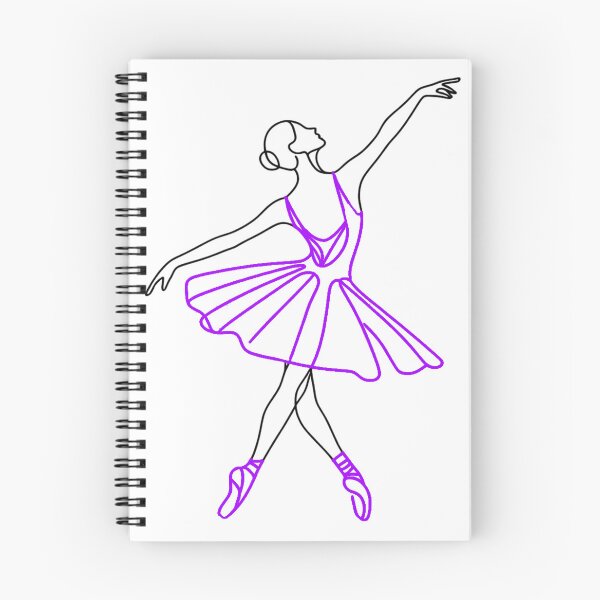 Item preview, Ballerina in purple designed and sold by Nitta Studio.