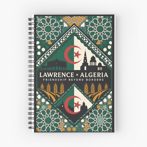 Artikelvorschau, Souvenir der Freundschaft und kulturellen Einheit zwischen Lawrence, Kansas und Algerien entworfen und verkauft von ShopAndFun.