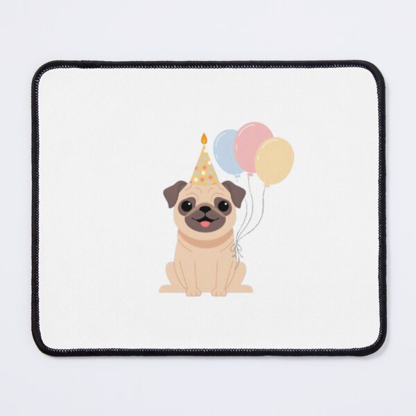 Item preview,  Pug Birthday Dog Lover  designed and sold by Petsthetic.
