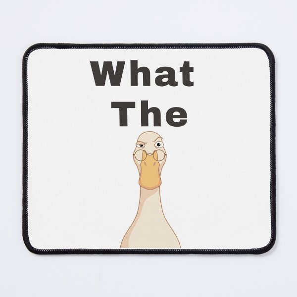 Item preview, What The Duck Cute Funny Duck Illustration designed and sold by junkyartist.