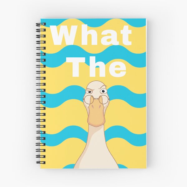 Item preview, What The Duck Cute Funny Duck Illustration designed and sold by junkyartist.